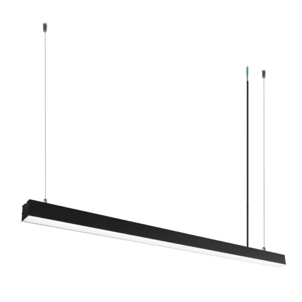 Luminaria Lineal LED Philips 2835 120Cm 40W 2700ºK IP40 Acabado Negro  Superficie/ Suspendida