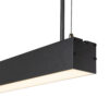 Luminaria Lineal LED Philips 2835 120Cm 40W 2700ºK IP40 Acabado Negro  Superficie/ Suspendida