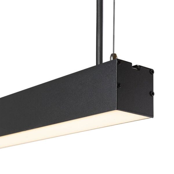 Luminaria Lineal LED Philips 2835 120Cm 40W 2700ºK IP40 Acabado Negro  Superficie/ Suspendida