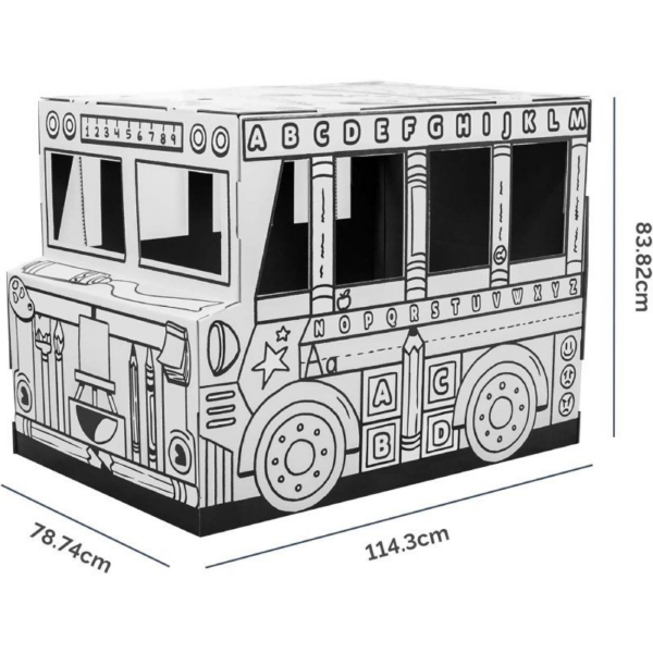 Bus Escolar para pintar Bankers Box 100130976