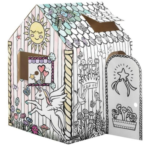 Casa Unicornio para pintar Bankers Box 100142504