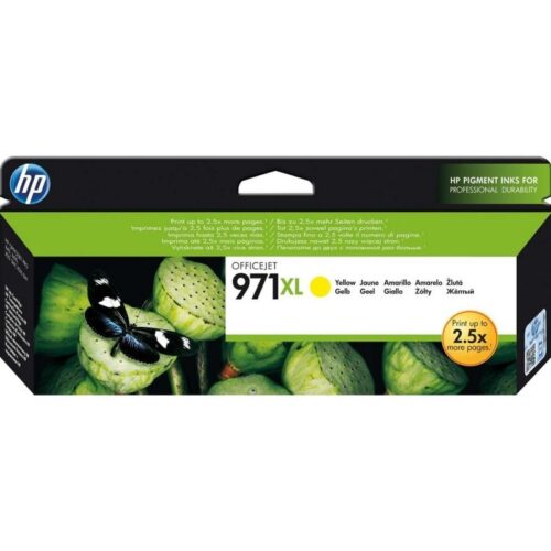 Cartucho de Tinta Original HP nº971 XL Alta Capacidad/ Amarillo