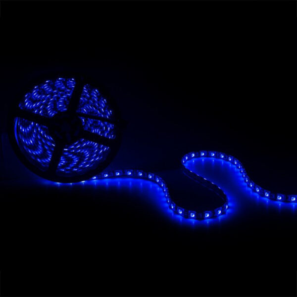 Tira de 300 LEDs 72W 4.200Lm SMD5050 12VDC IP65 Pcb Negro x5M 40.000H [CA-5050-300-IP65-B-RGB]-RGB