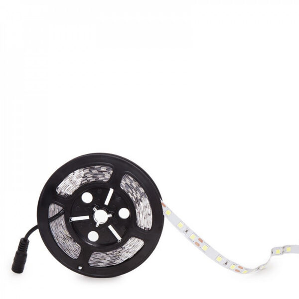 Tira de 60 LEDs/M 100W 6.900Lm CRI85 6000ºK SMD5054 12VDC IP20 x5M 40.000H [CA-60-5054-12-IP20-CW]-Blanco Frío