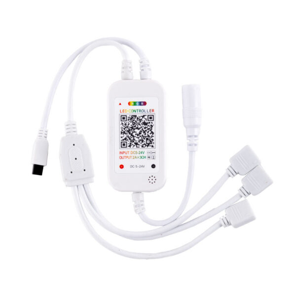 Kit Tira 108W 4.500Lm 450 LEDs 15 metros RGB Blister Transformador, Controlador, Control Remoto IP20 40.000H [CA-KITRGB-15M]