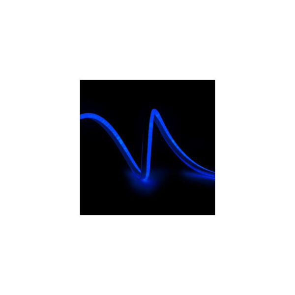 Tira LED Manguera "Neon Flex" 4W 220V 6x12mm SMD2835 120/M x1M 40.000H [CA-NF6X12-B]-Azul