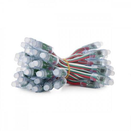 Pixel LED 0.3W 6Lm 12Mm 5V Epistar Fullcolor 19031C (Cadena 50 Unidades) 50.000H [DE-PIX-12-FULL]