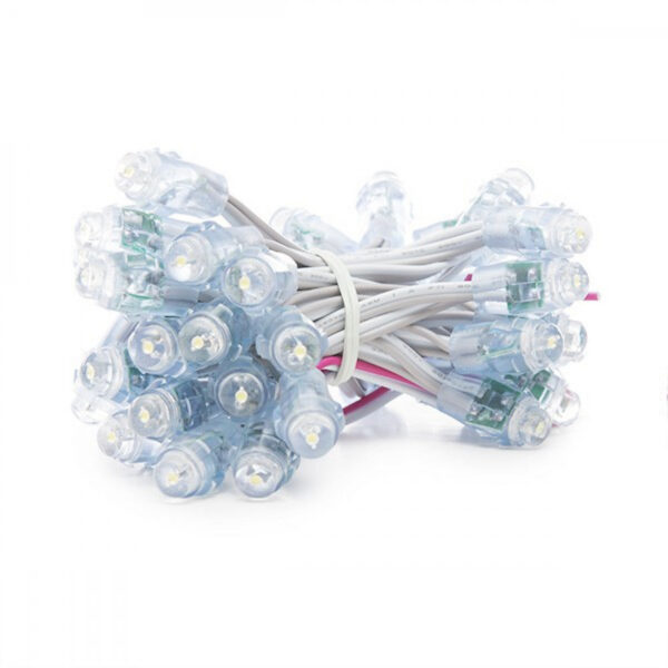 Pixel LED 0.1W 1,7Lm 4200ºK 12Mm 5V Epistar (Cadena 50 Unidades) Blanco 50.000H [DE-PIX-12-W]
