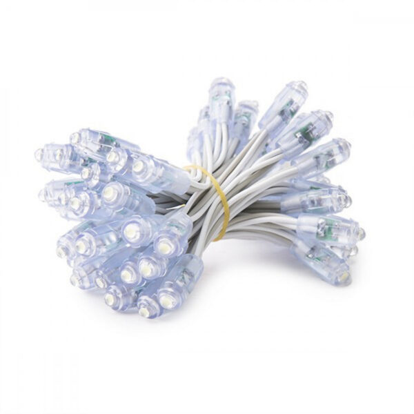Pixel LED 0.1W 1,7Lm 4200ºK 9Mm 5V Epistar (Cadena 50 Unidades) Blanco 50.000H [DE-PIX-9-W]
