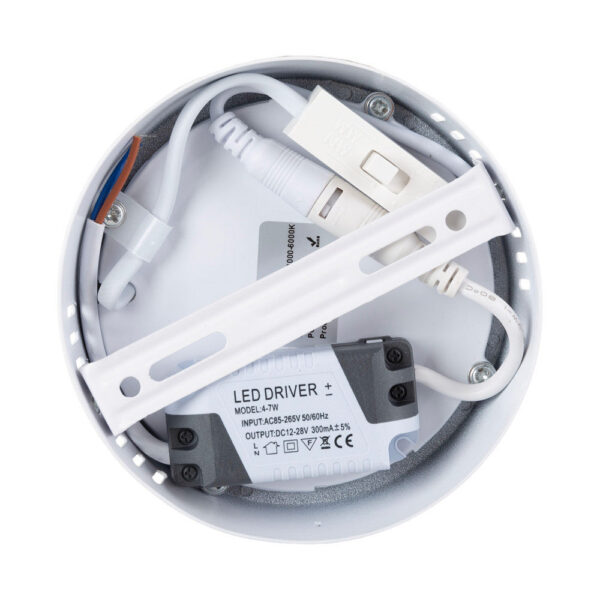 Plafón LED 6W 600Lm CCT (Tonalidad Luz Regulable) 3000-6000ºK Circular 40.000H [GR-MZMD01-6W-CCT]