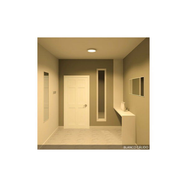 Plafón LED 6W 600Lm CCT (Tonalidad Luz Regulable) 3000-6000ºK Circular 40.000H [GR-MZMD01-6W-CCT]