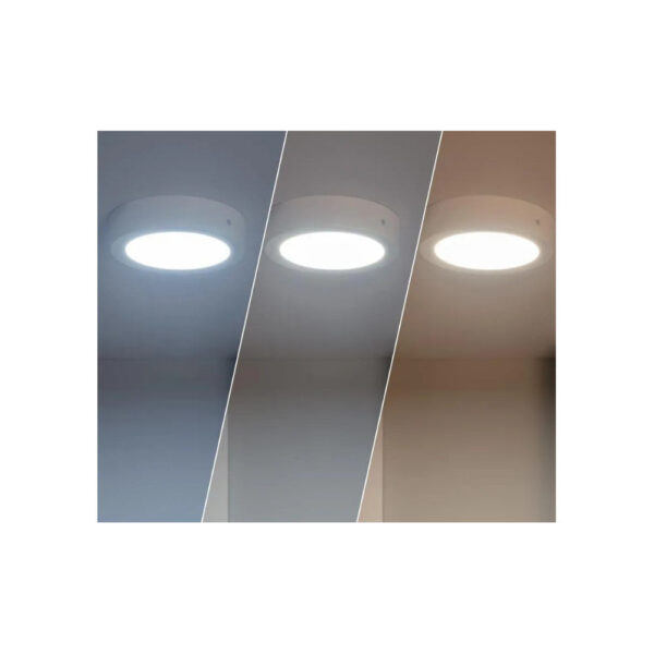 Plafón LED 6W 600Lm CCT (Tonalidad Luz Regulable) 3000-6000ºK Circular 40.000H [GR-MZMD01-6W-CCT]