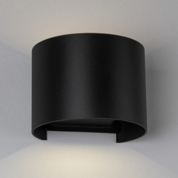 Aplique LED Exterior 2x5W 100Lm/W IP65 Negro 4000K [HO-APL07-IP65-B-W]