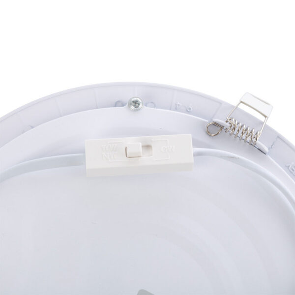 Placa LED 18W 1800Lm CCT (Tonalidad Luz Regulable) 3000-6000ºK Circular 40.000H [HO-GP-LZ-3-M-CCT]