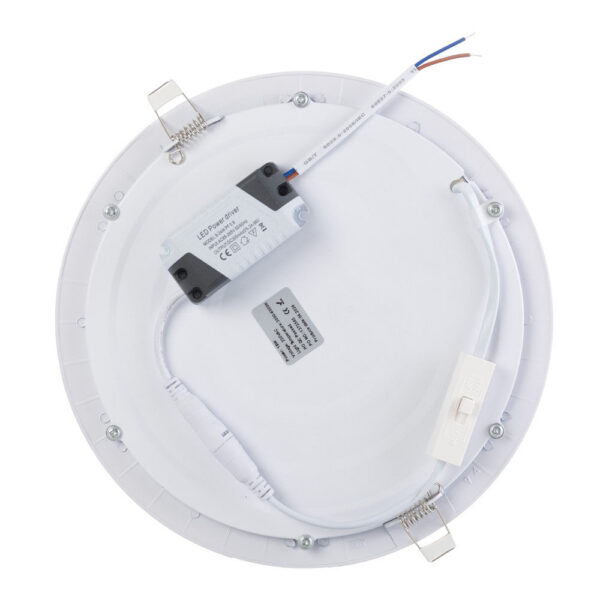 Placa LED 18W 1800Lm CCT (Tonalidad Luz Regulable) 3000-6000ºK Circular 40.000H [HO-GP-LZ-3-M-CCT]