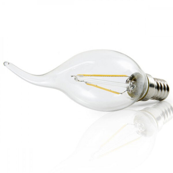 Bombilla LED E14 4W 288Lm 2700ºK Filamento 40.000H [HO-J14DHB22-WW]