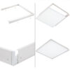 Panel LED 48W 4.800Lm 6000ºK 60x60cm + Kit de Superficie 40.000H [HO-KITPAN60X60-48W-CW]