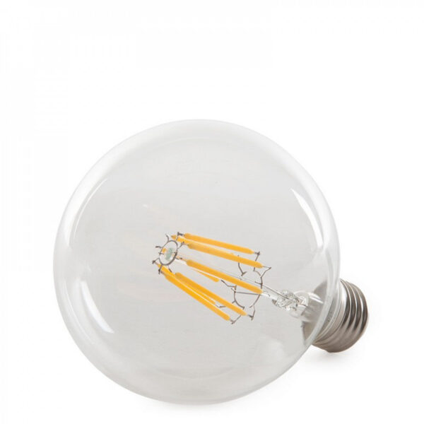 Bombilla LED E27 8W  576Lm 2000ºK Filamento G95 40.000H   [HO-LF-G95-E27-8W-WW]
