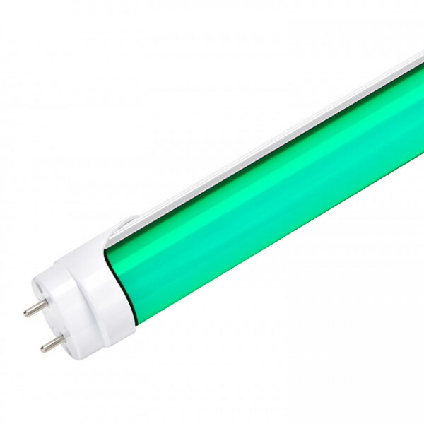 Tubo LED T8 18W 1.500Lm 120Cm Difusor Opal - Verde 40.000H  [HO-T8-1200-18W-G-O]