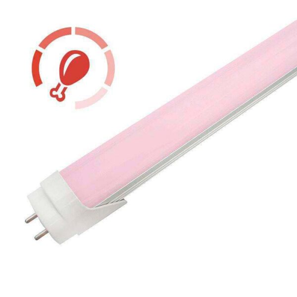 Tubo LED T8 18W 1.500Lm 120Cm Difusor Opal - Rosa 40.000H  [HO-T8-1200-18W-R-O]