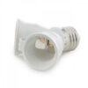kd_adapt_e27_2xe27_2-3 Adaptador E27 / 2 X E27
