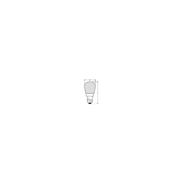[LVE-4050300003085] Ledvance/Osram Bombilla Incandescente E14 15W 85Lm 2700K   Regulable - Blanco Muy Cálido