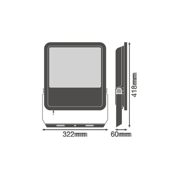 [LVE-4058075423749] Foco Proyector LED Ledvance   165W 20000Lm 6500K 100 x 100º IP65 - Blanco Frío