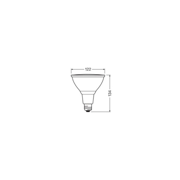 [LVE-4099854067808] Ledvance/Osram Bombilla LED Spot E27 13,5W 1035Lm 2700K 15º IP65