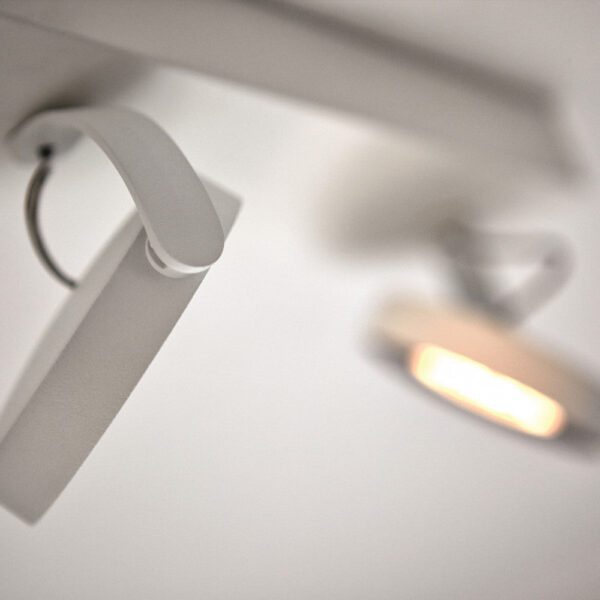 Aplique de Pared LED Philips ClockWork Blanco 4x4.5W Regulable 2000Lm  [PH-8718696154526]