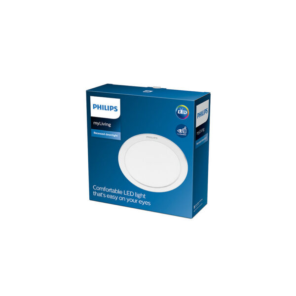 Downlight LED Philips "Diamond Cut" Circular 13W 1100Lm Blanco 3000K [PH-915005812431