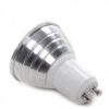 Bombilla LED GU10 3W RGB Mando a Distancia 40.000H [PL187220-GU10]