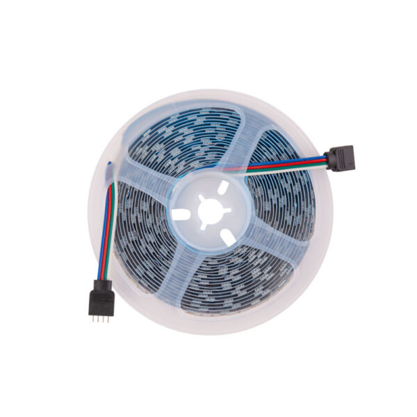 Tira de 300 LEDs 72W 4.200Lm SMD5050 12VDC IP65 RGB 5M x5M 40.000H [PL219012]-RGB