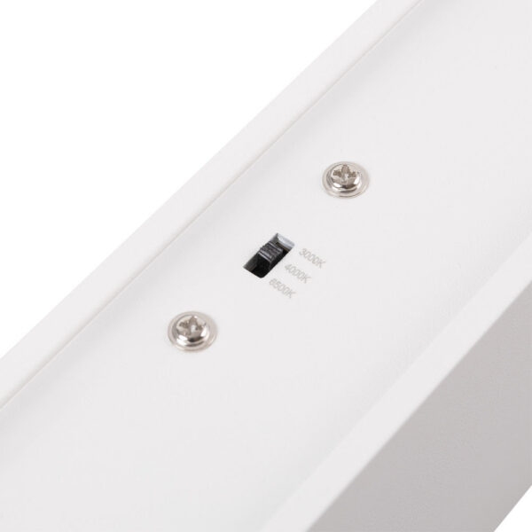 Regleta LED Enlazable 38W 3800Lm 150cm IP20 CCT 3000-6500K (Tonalidad Luz Regulable) 75º  Superficie/ Suspendida