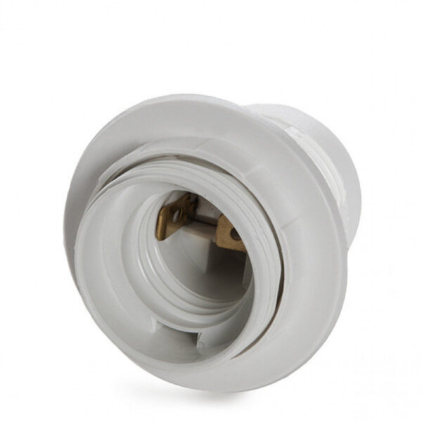 Portalámparas E27 Blanco