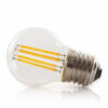 Bombilla LED E27 4W 288Lm 2700ºK Filamento G45 Estuche Personalizado 40.000H [WO-LF-G45-E27-4W-WW-EP06]