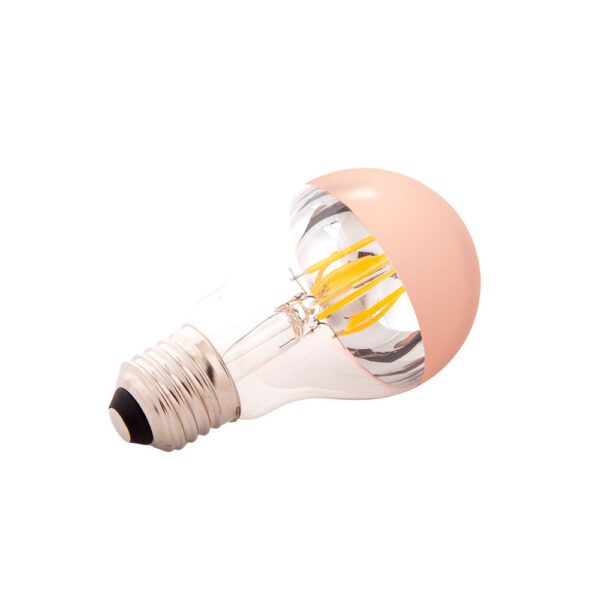 wr_a60_copper_4w_ww_0-7 Bombilla LED E27 4W 273Lm 2000ºK Filamento A6 Reflector Cobre 40.000H [WR-A60-COPPER-4W-WW