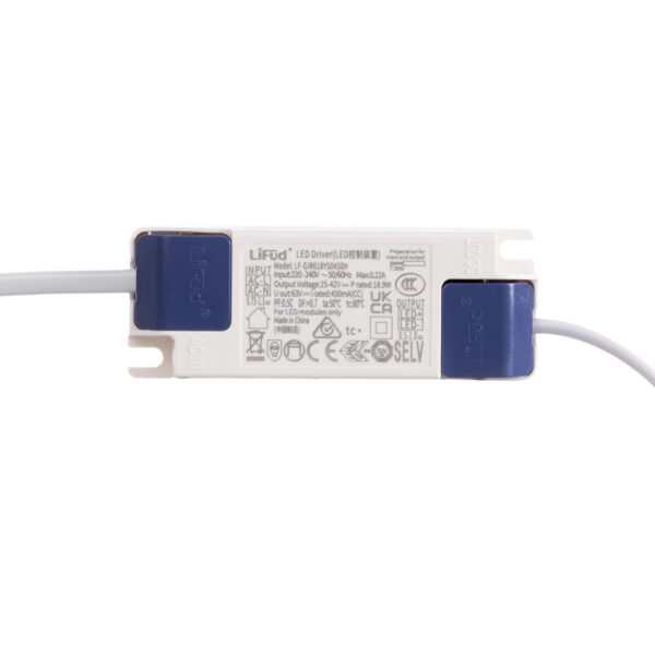 Placa LED Circular 18W 1,790Lm Driver Lifud Flicker Free IP20 30,000H [WR-AYRR-18-CW]