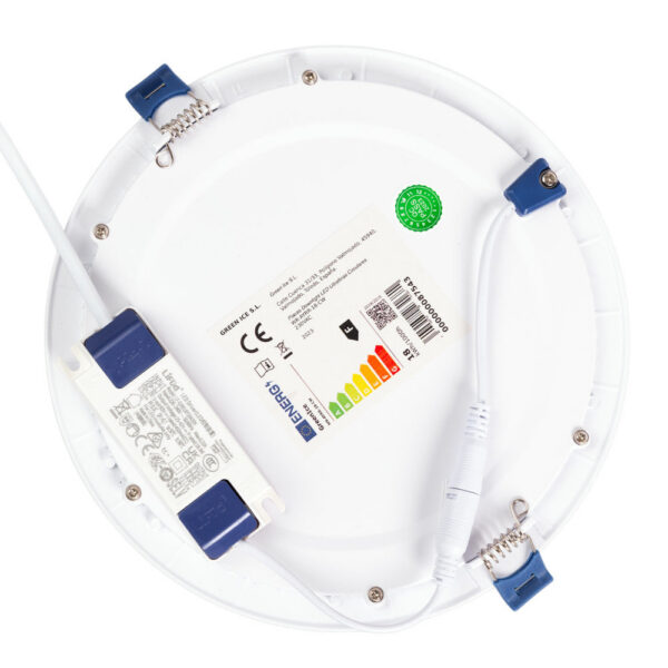 Placa LED Circular 18W 1,790Lm Driver Lifud Flicker Free IP20 30,000H [WR-AYRR-18-CW]