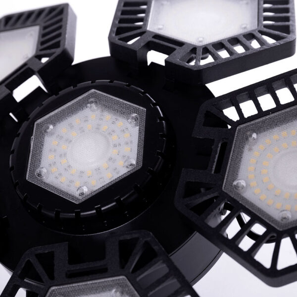 Campana LED E27 120W 12.000Lm 6000ºK Plegable 40.000H [WR-CK6096-120W-CW]