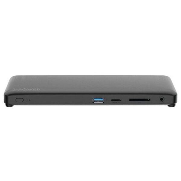art_2pw-dock20doc0117a_2 Docking Station USB-C 2-Power DOC0117A - 4xUSB, 2xHDMI, 1xDisplayPort, 1xRJ45, 1xJack, 1xLector SD - Gris