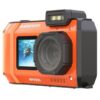 Cámara Digital Deportiva AgfaPhoto Realishot WP9500/ 24MP/ Naranja