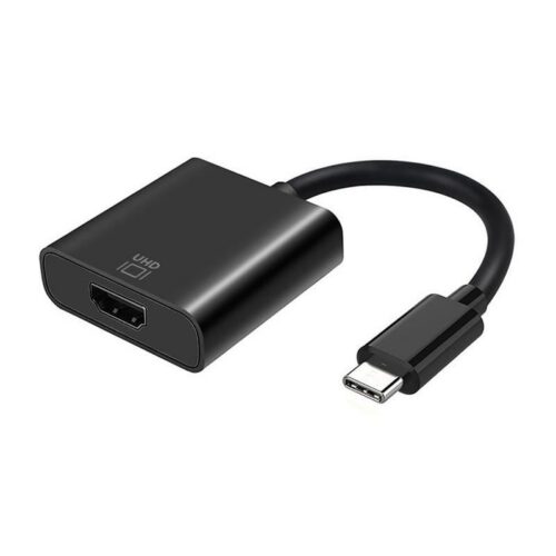 art_ais-adp20a109-0344_1-2 Conversor HDMI 4K 60Hz Aisens A109-0344/ HDMI Hembra - USB Tipo-C Macho/ 15cm/ Negro