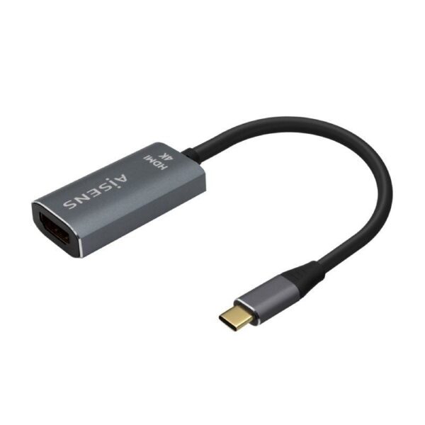 art_ais-adp20a109-0683_2 Conversor HDMI 4K 60Hz Aisens A109-0683/ HDMI Hembra - USB Tipo-C Macho/ 15cm/ Gris