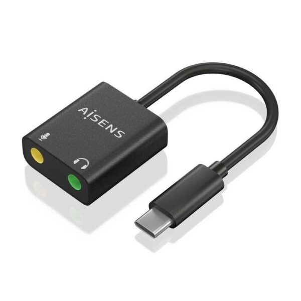 art_ais-adp20a109-0767_1-2 Tarjeta de Sonido Aisens A109-0767/ USB-C Macho - 2xJack 3.5 Hembra
