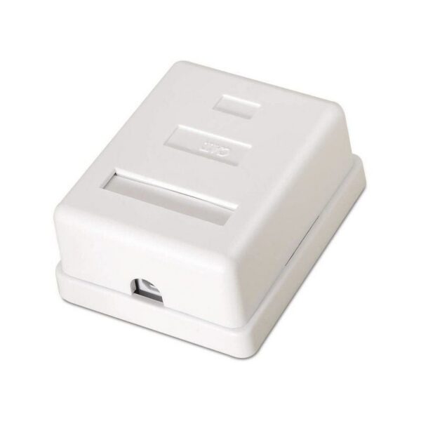 Roseta de Superficie Aisens A139-0301/ Cat.6/ 1 Toma