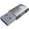 Adaptador USB 3.2 GEN2 Aisens A108-0655/ USB Tipo-C Hembra - USB Macho