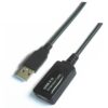 art_ais-cab20a101-0018_1-2 Cable Alargador USB 2.0 Aisens A101-0018/ USB Macho - USB Hembra/ Hasta 2.5W/ 60Mbps/ 5m/ Negro