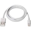 art_ais-cab20a102-0035_2-1 Cable USB 2.0 Lightning Aisens A102-0035/ USB Macho - Lightning Macho/ 1m/ Blanco