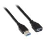 art_ais-cab20a105-0041_1-2 Cable Alargador USB 3.0 Aisens A105-0041/ USB Macho - USB Hembra/ Hasta 9W/ 625Mbps/ 1m/ Negro