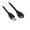 art_ais-cab20a105-0042_1-2 Cable Alargador USB 3.0 Aisens A105-0042/ USB Macho - USB Hembra/ Hasta 9W/ 625Mbps/ 2m/ Negro